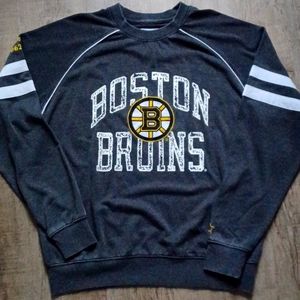 NWT STARTER x NHL Crew Tackle Boston Bruins Sweatshirt, Men's XL